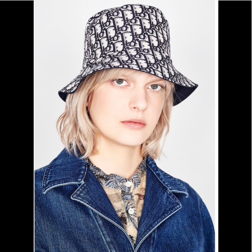 Dior monogram bucket hat - Picture 2 of 6